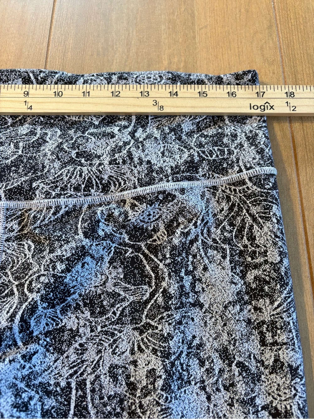 Athleta Elation Graffiti 7/8 Tight XL Floral Print Yoga Leggings Athleisure - Picture 9 of 12
